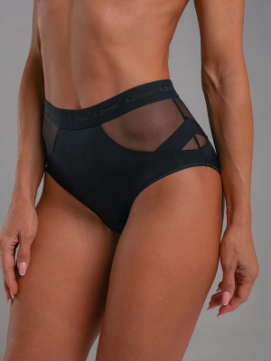 Слипы высокие Alessandra Donni 3070 / чёрный ПМ