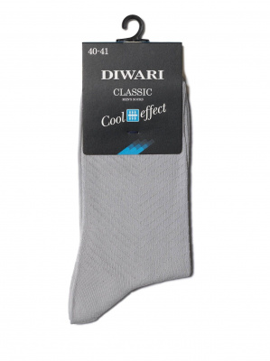 Носки мужские Diwari Classic Cool Effect 7С-23СП / серый ЧЗ