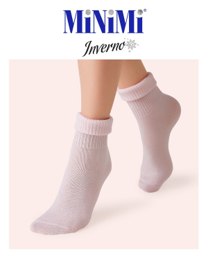 Носки теплые Minimi Inverno 3301 / розовый