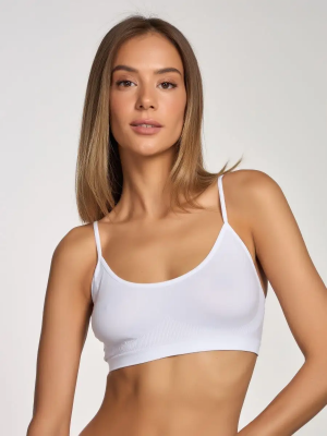 Топ Intimidea Reggiseno Beverly Hills / белый ЧЗ